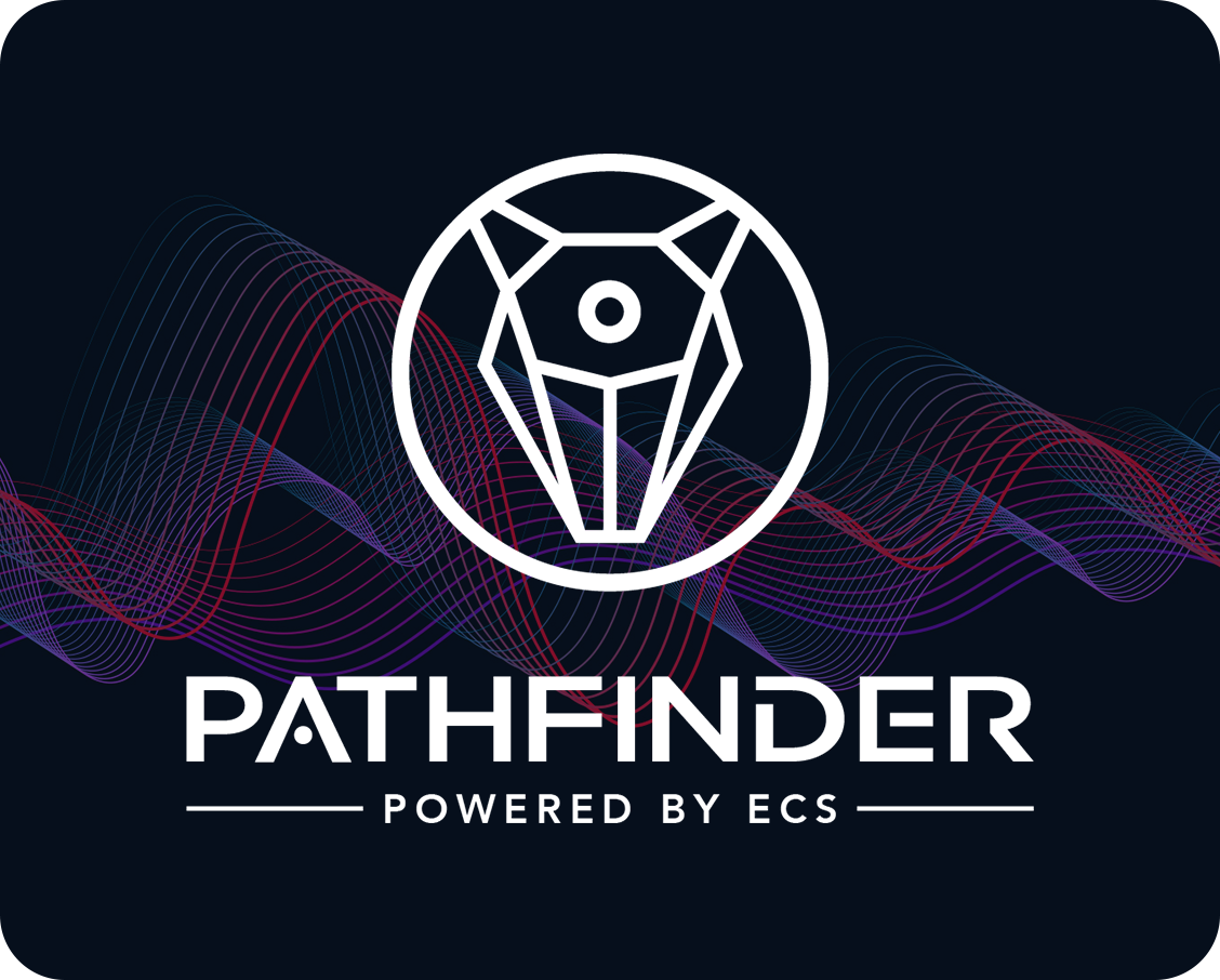 Logo saying Pathfinder Powered by ECS 