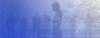 abstract blue image of people's silhouettes with icons overlaid 